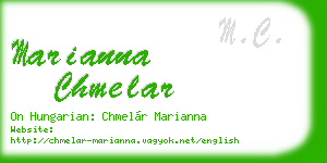 marianna chmelar business card